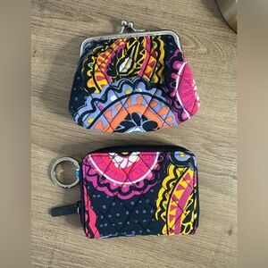 Vera Bradley Kiss Coin Purse by and ID coin purse set